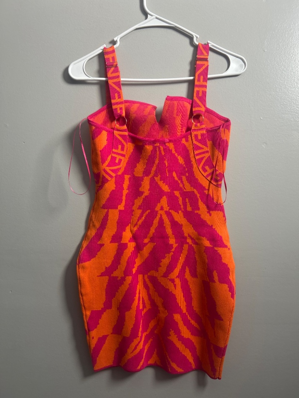 Pink/Orange Dress - Picture 2 of 3
